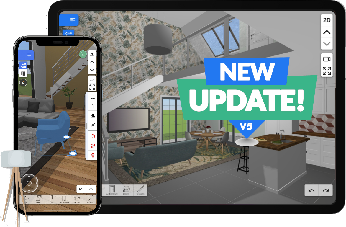 Home Design 3D - The best design app on iOS, Android, PC and Mac !